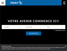 Tablet Screenshot of pigier.com